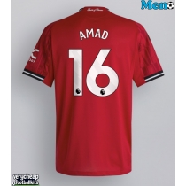 Manchester United Amad Diallo #16 Replica Home Shirt 2025-26 Short Sleeve